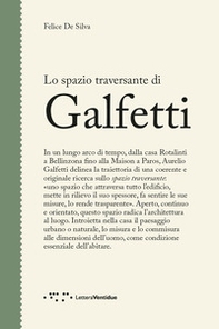 Lo spazio traversante di Galfetti - Librerie.coop