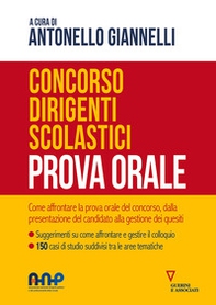 Concorso dirigenti scolastici. Prova orale - Librerie.coop