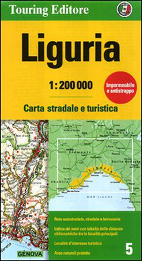 Liguria 1:200.000 - Librerie.coop Liguria 1:200.000 - Librerie.coop
