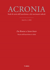 Acronia. Studi di storia dell'anarchismo e dei movimenti radicali - Vol. 2 - Librerie.coop