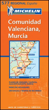Comunidad valenciana, Murcia 1:400.000 - Librerie.coop