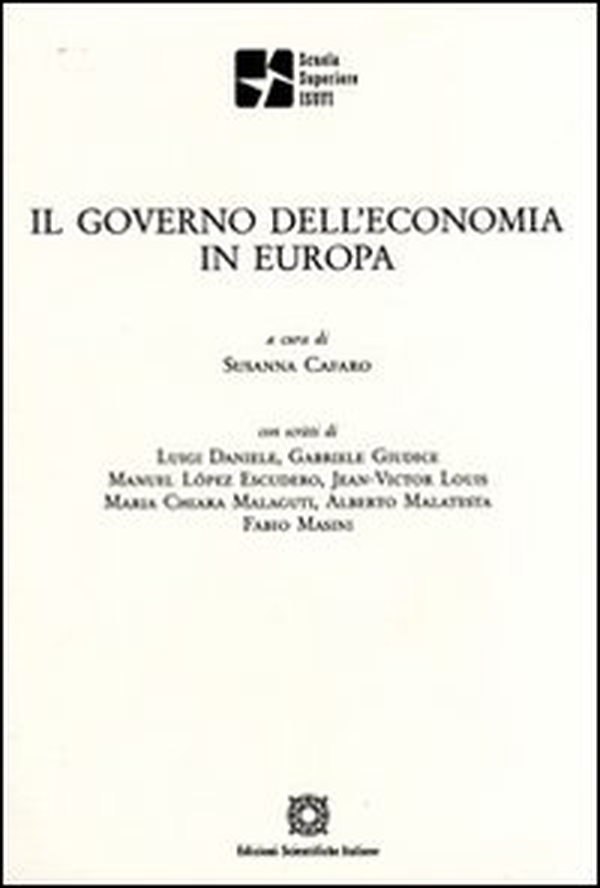 Il governo dell'economia in Europa - Librerie.coop Il governo dell'economia in Europa - Librerie.coop