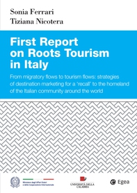 First Report on Roots Tourism in Italy - Librerie.coop
