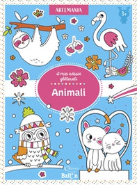 Animali. I miei adesivi glitterati - Librerie.coop