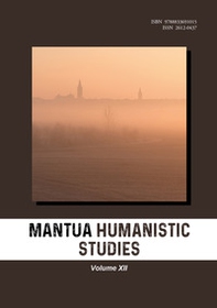 Mantua humanistic studies - Librerie.coop Mantua humanistic studies - Librerie.coop