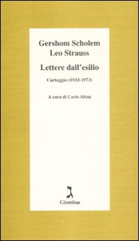 Lettere dall'esilio. Carteggio (1933-1973) - Librerie.coop