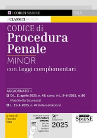 Codice di procedura penale. Leggi complementari. Ediz. minor - Librerie.coop