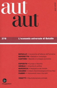 Aut aut - Vol. 378 - Librerie.coop