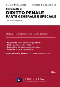 Compendio di diritto penale. Parte generale e parte speciale - Librerie.coop