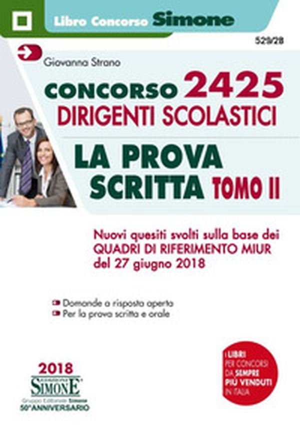 Concorso 2425 dirigenti scolastici. La prova scritta - Librerie.coop Concorso 2425 dirigenti scolastici. La prova scritta - Librerie.coop