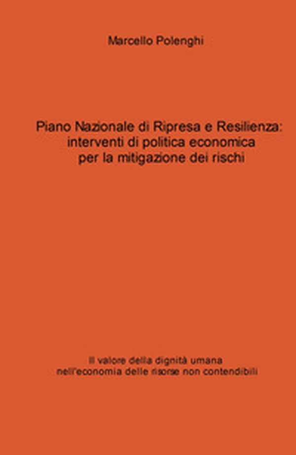Piano Nazionale di Ripresa e Resilienza: interventi di politica economica per la mitigazione dei rischi. Il valore della dignità umana nell'economia delle risorse non contendibili - Librerie.coop Piano Nazionale di Ripresa e Resilienza: interventi di politica economica per la mitigazione dei rischi. Il valore della dignità umana nell'economia delle risorse non contendibili - Librerie.coop