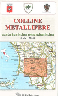 Colline metallifere. Carta turistica escursionistica 1:50.000 - Librerie.coop
