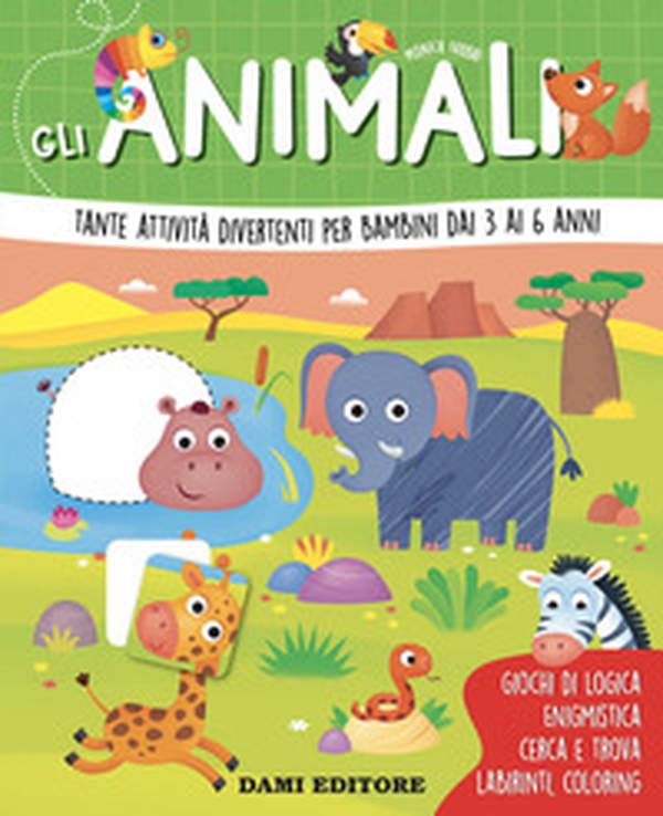 Gli animali. Tante attività divertenti per bambini dai 3 ai 6 anni - Librerie.coop Gli animali. Tante attività divertenti per bambini dai 3 ai 6 anni - Librerie.coop