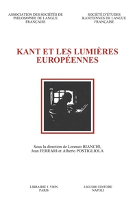 Kant et les Lumières européennes - Librerie.coop Kant et les Lumières européennes - Librerie.coop