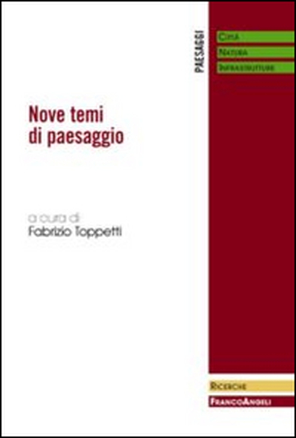Nove temi di paesaggio - Librerie.coop Nove temi di paesaggio - Librerie.coop