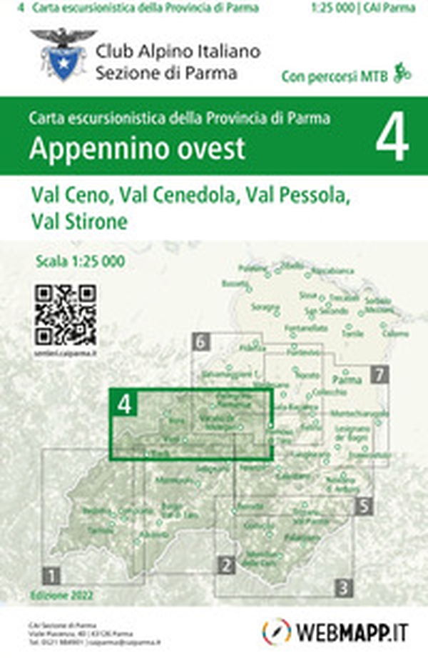 Appennino ovest. Val Ceno, Val Cenedola, Val Pessola, Val Stirone 1:25.000 - Librerie.coop Appennino ovest. Val Ceno, Val Cenedola, Val Pessola, Val Stirone 1:25.000 - Librerie.coop