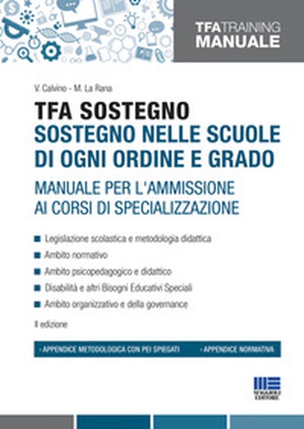 TFA Sostegno. Sostegno nelle scuole di ogni ordine e grado. Manuale per l'ammissione ai corsi di specializzazione - Librerie.coop TFA Sostegno. Sostegno nelle scuole di ogni ordine e grado. Manuale per l'ammissione ai corsi di specializzazione - Librerie.coop