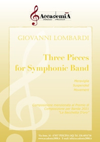 Three pieces for symphonic band - Librerie.coop Three pieces for symphonic band - Librerie.coop