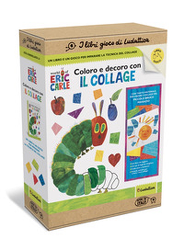 Coloro e decoro con il collage. I libri-gioco di Eric Carle - Librerie.coop Coloro e decoro con il collage. I libri-gioco di Eric Carle - Librerie.coop