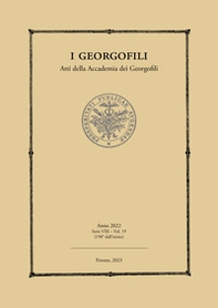 I Georgofili. Atti della Accademia dei Georgofili - Vol. 19 - Librerie.coop I Georgofili. Atti della Accademia dei Georgofili - Vol. 19 - Librerie.coop