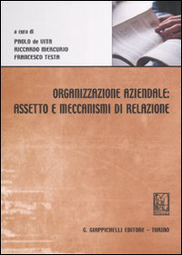 Organizzazione aziendale: assetto e meccanismi di relazione - Librerie.coop