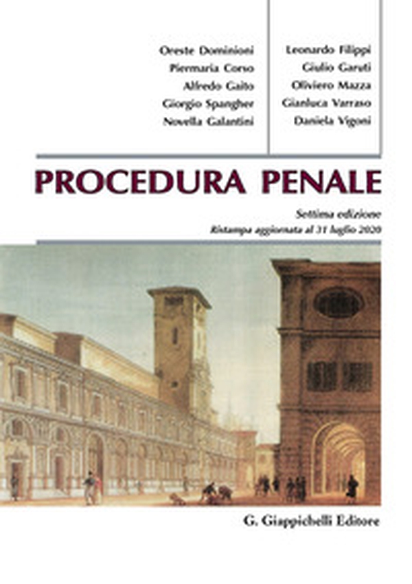 Procedura penale - Librerie.coop Procedura penale - Librerie.coop