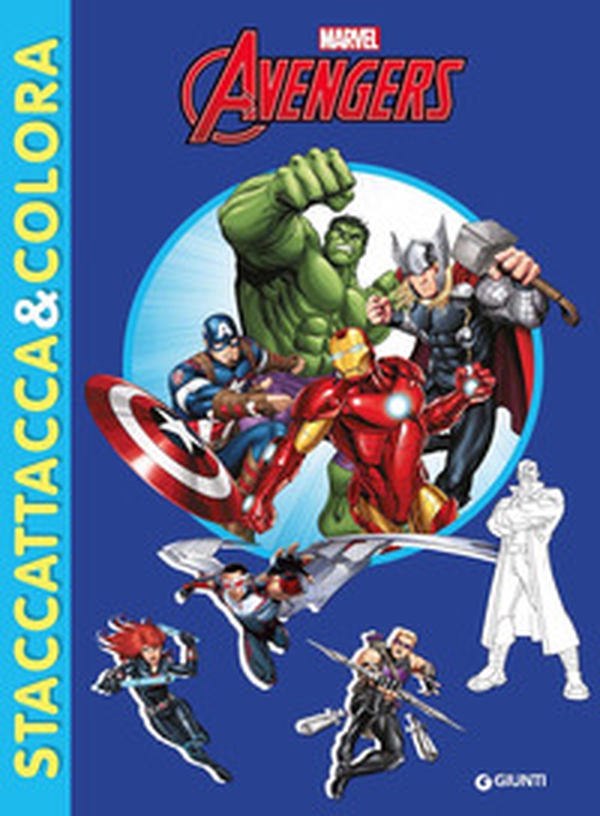 Avengers. Staccattacca e colora - Librerie.coop Avengers. Staccattacca e colora - Librerie.coop