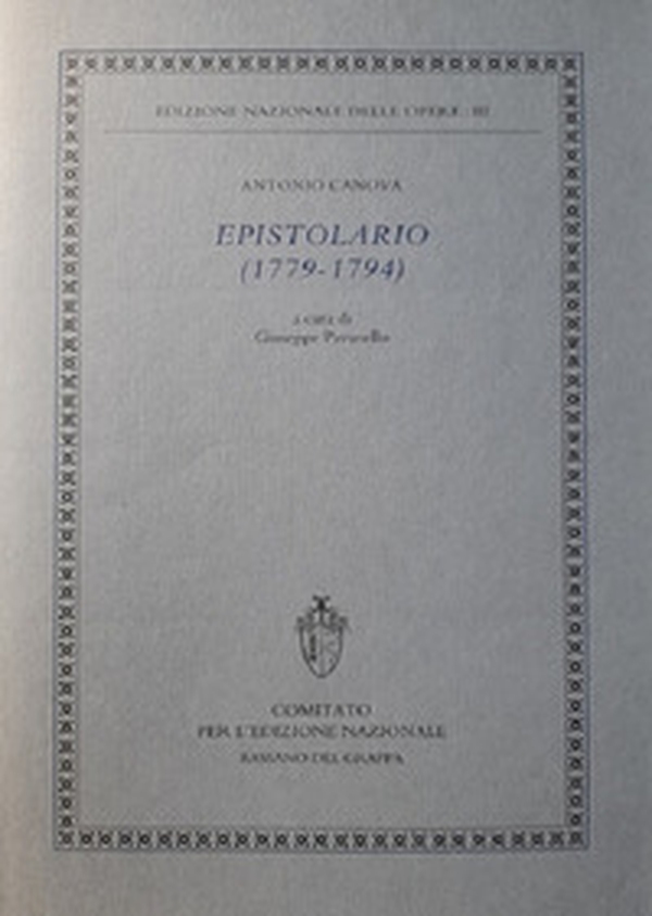 Epistolario (1779-1794) - Librerie.coop Epistolario (1779-1794) - Librerie.coop