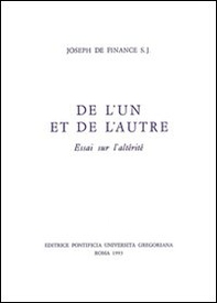 De l'un et de l'autre. Essai sur l'altérité - Librerie.coop