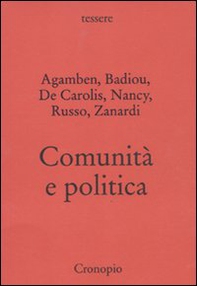 Comunità e politica - Librerie.coop
