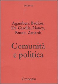 Comunità e politica - Librerie.coop