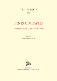 Finis civitatis. Le frontiere della cittadinanza - Librerie.coop