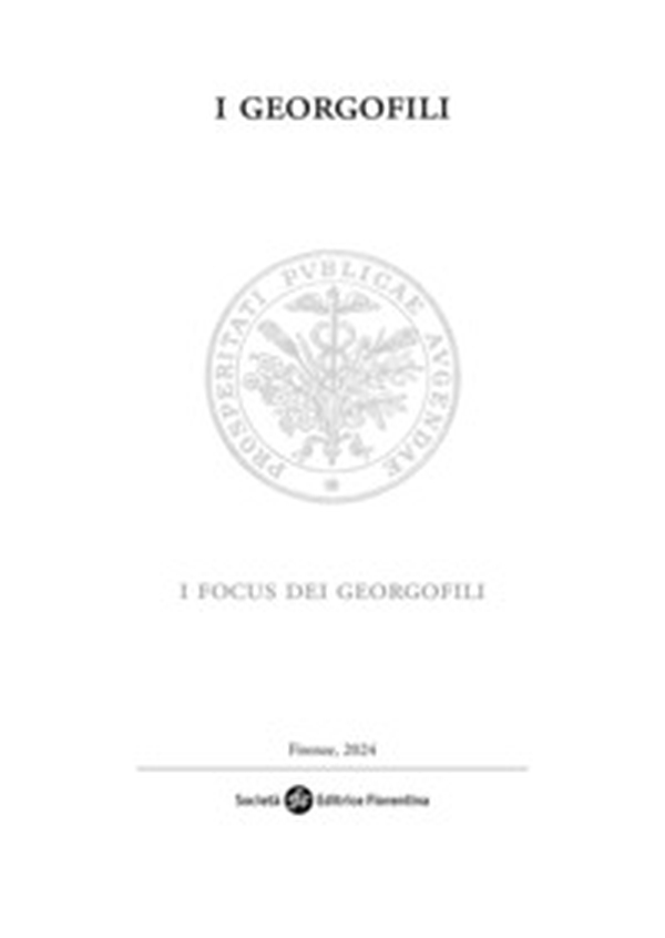 I focus dei Georgofili - Librerie.coop I focus dei Georgofili - Librerie.coop
