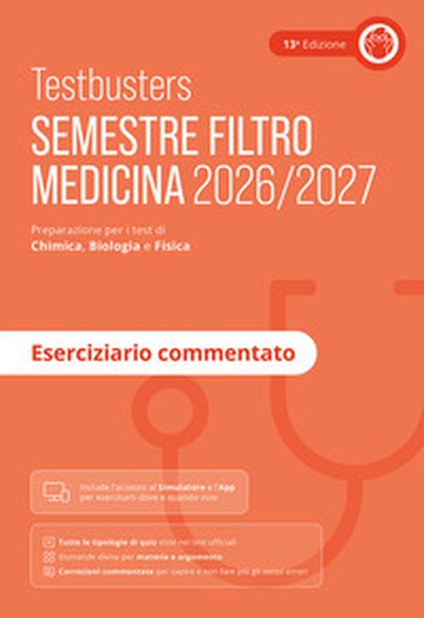 Testbusters. Eserciziario commentato. Semestre filtro 2026/2027 - Librerie.coop