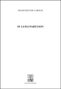 Su Luigi Pareyson - Librerie.coop Su Luigi Pareyson - Librerie.coop
