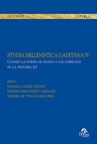 Stvdia hellenistica gaditana - Vol. 4\1 - Librerie.coop