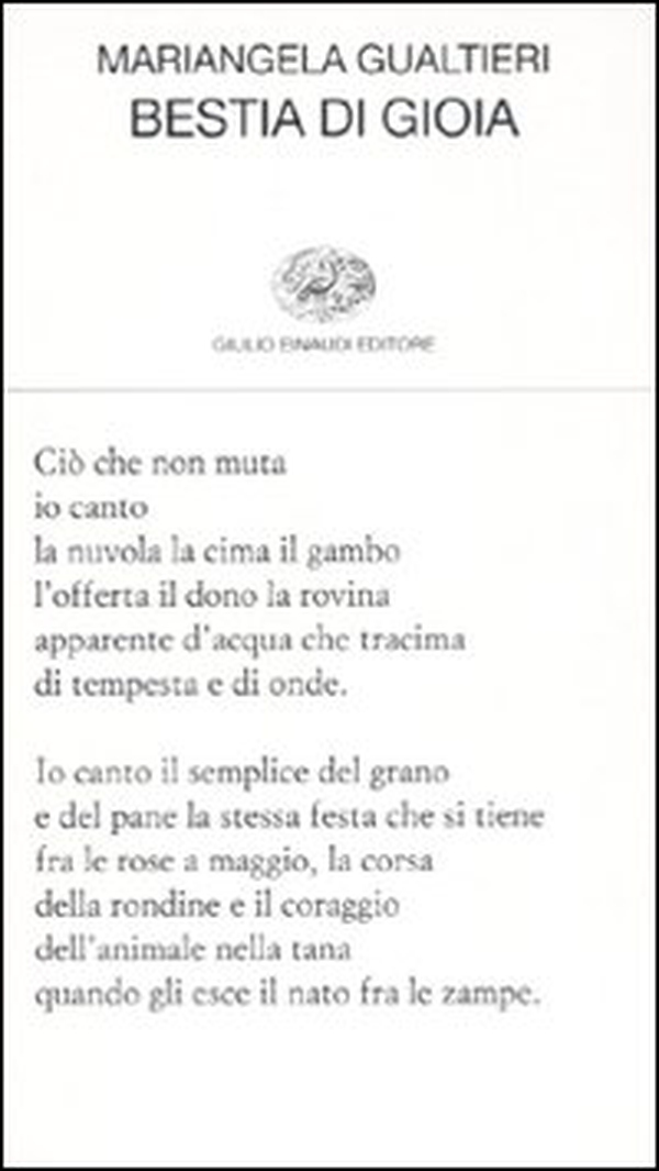 Bestia di gioia - Librerie.coop Bestia di gioia - Librerie.coop