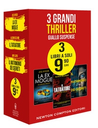 3 grandi thriller. Giallo suspense: La ex moglie-Il tatuatore-Il matrimonio dei segreti - Librerie.coop 3 grandi thriller. Giallo suspense: La ex moglie-Il tatuatore-Il matrimonio dei segreti - Librerie.coop