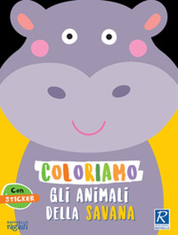 Coloriamo gli animali della savana. Con stickers - Librerie.coop Coloriamo gli animali della savana. Con stickers - Librerie.coop