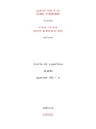 Questo non è un libro d'artista - Librerie.coop