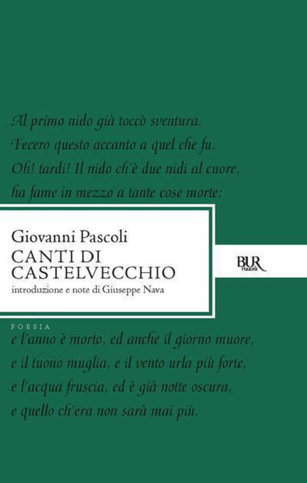 Canti di Castelvecchio - Librerie.coop Canti di Castelvecchio - Librerie.coop