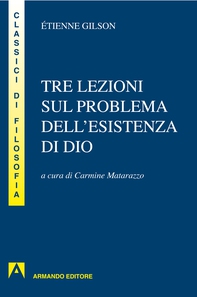 Tre lezioni sul problema dell'esistenza di Dio - Librerie.coop