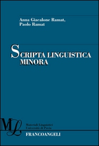 Scripta linguistica minora - Librerie.coop