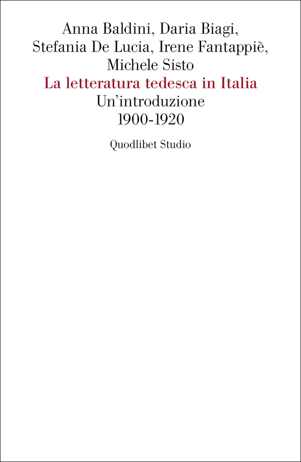 La letteratura tedesca in Italia - Librerie.coop La letteratura tedesca in Italia - Librerie.coop