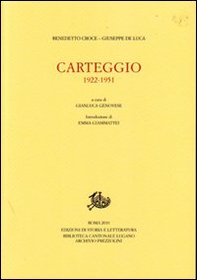 Carteggio. 1922-1951 - Librerie.coop Carteggio. 1922-1951 - Librerie.coop