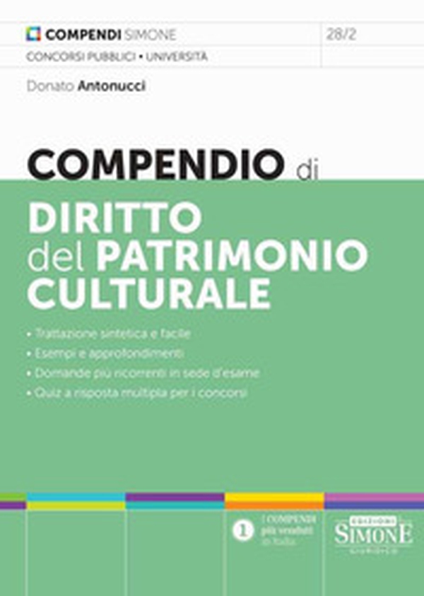 Compendio di diritto del patrimonio culturale - Librerie.coop Compendio di diritto del patrimonio culturale - Librerie.coop
