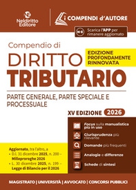 Compendio di diritto tributario 2026. Parte generale, speciale e processuale - Librerie.coop