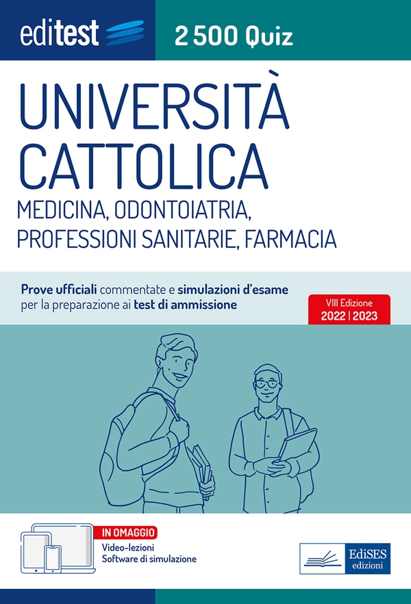 2500 Quiz Università Cattolica Medicina, Odontoiatria, Professioni Sanitarie e Farmacia - Librerie.coop 2500 Quiz Università Cattolica Medicina, Odontoiatria, Professioni Sanitarie e Farmacia - Librerie.coop