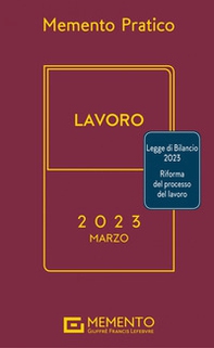 Memento lavoro 2023 - Librerie.coop