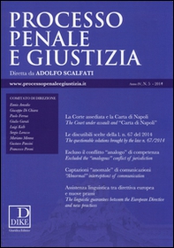 Processo penale e giustizia - Vol. 5 - Librerie.coop